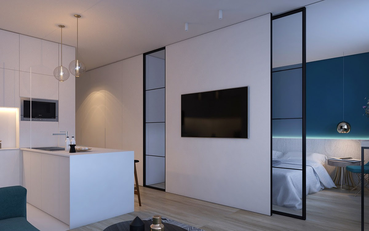 Maybe you would like to learn more about one of these? 2 Modern Interiors With Rich Blue Decor Ideas