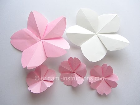 Cara Membuat Bunga Dari  Kertas  Origami  Yang Mudah Dan 