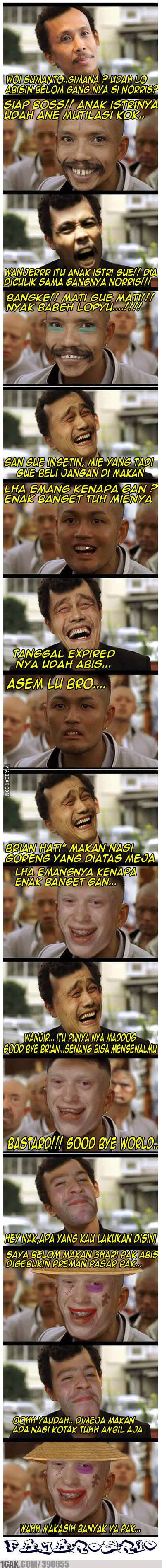 Foto Meme Kocak Crow Zero Guyonreceh