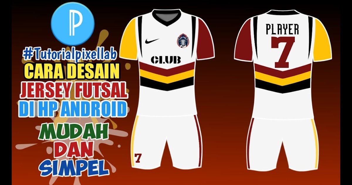 Cara Desain  Baju  Bola Di  Hp Klopdesain