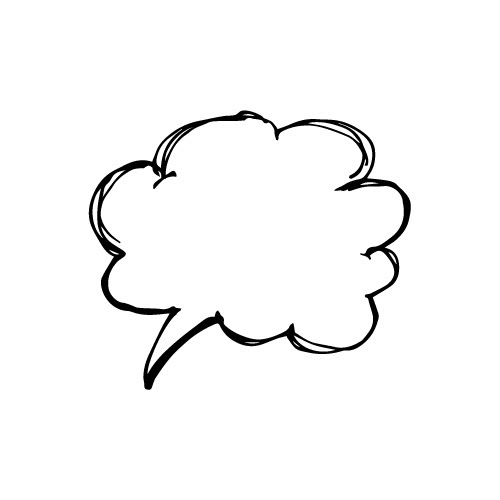 ユニーク吹き出し イラスト 手書き フリー すべてかわいい動物