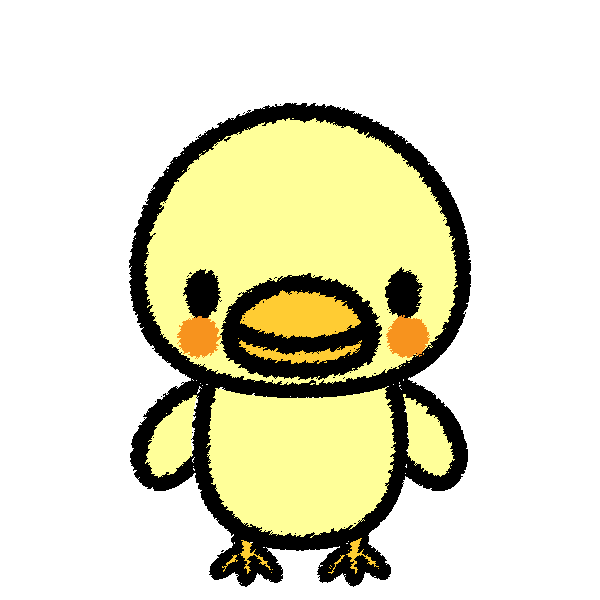 ラブリーひよこ イラスト 手書き 無料イラスト集