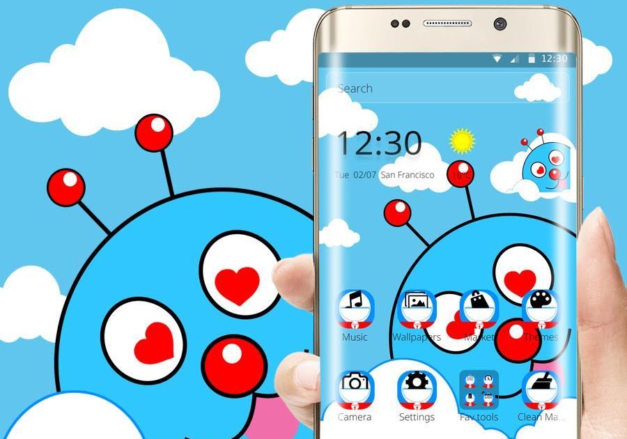  Gambar  Animasi  Kartun  Lucu  Dan Imut status  wa  galau