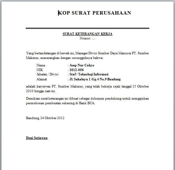 Contoh Bikin Surat Pernyataan Penipuan Word Contoh Surat