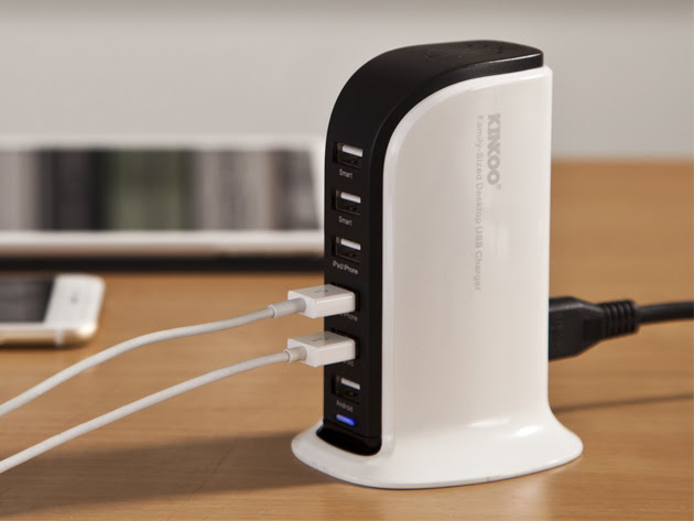 Kinkoo 40W 6-Port High Speed Charger