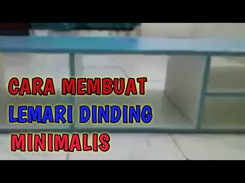 Penting Cara  Membuat Lemari Dinding  Minimalis Paling Update 