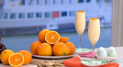 An irresistible seasonal dessert, of course! Gino S Italian Orange Summer Dessert Recipe On This Morning The Talent Zone
