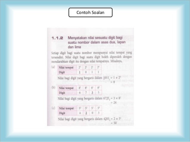 Contoh Soalan Penyelesaian Masalah Matematik Tahun 2 