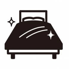 寝室 フリー素材 イラスト Interior