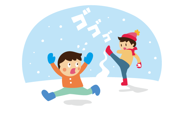 アニメ画像について 最高の雪合戦 いらすとや