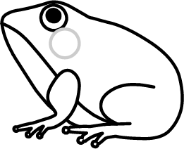 あなたのためのイラスト 最高のカエル イラスト 白黒