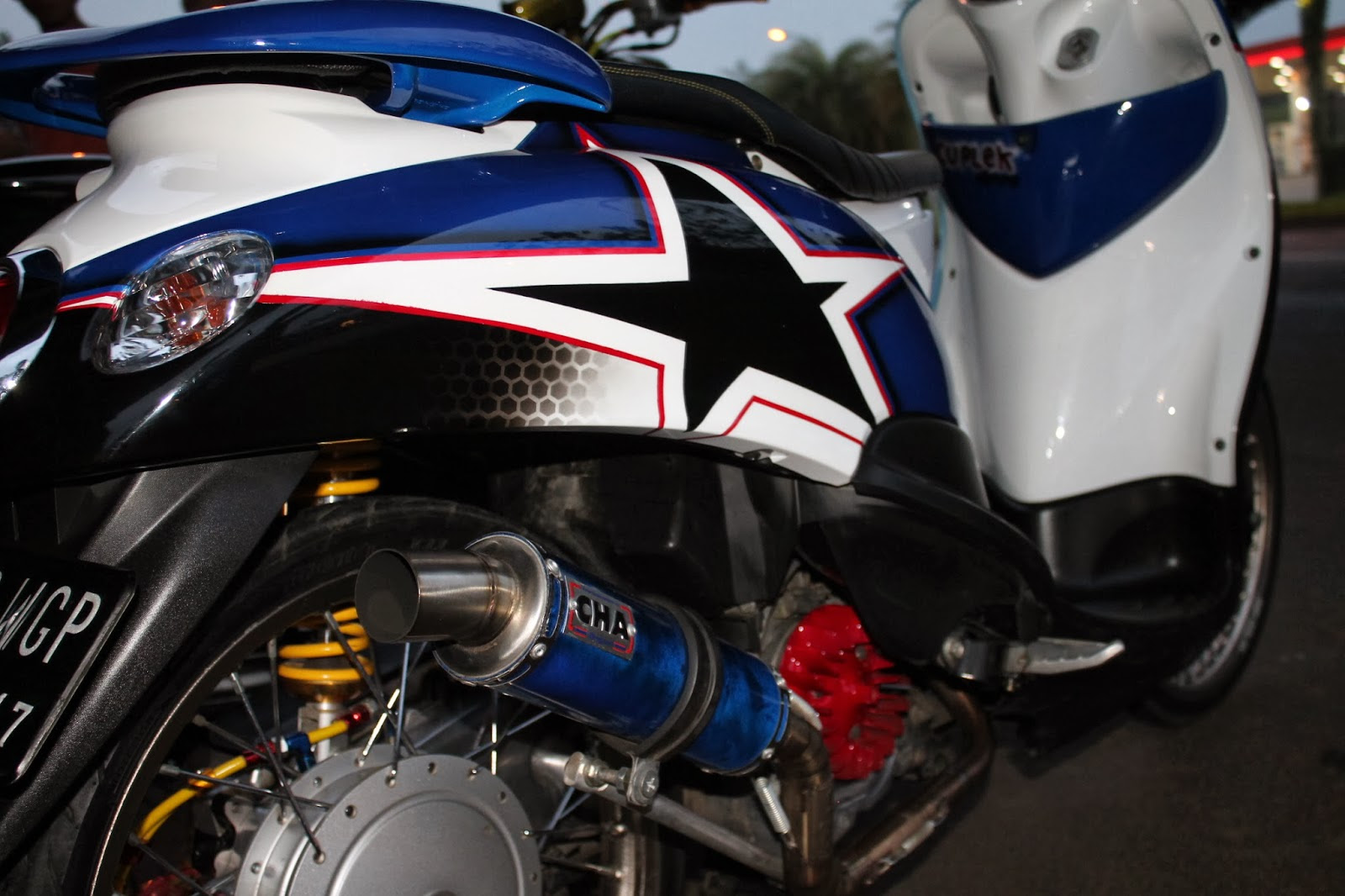 Koleksi Modifikasi Motor Yamaha Fino Terbaru  Modifikasi 