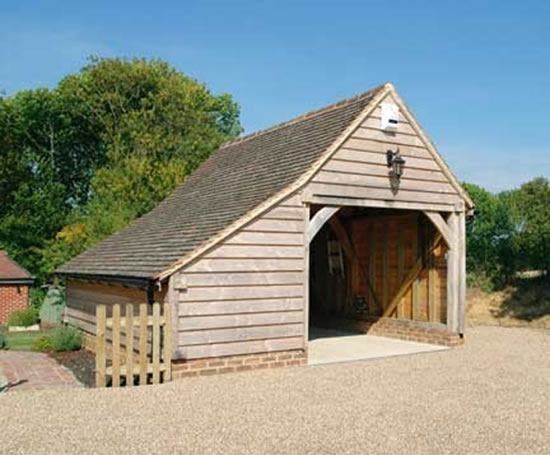 Lean to shed: Share Timber frame garage planning permission