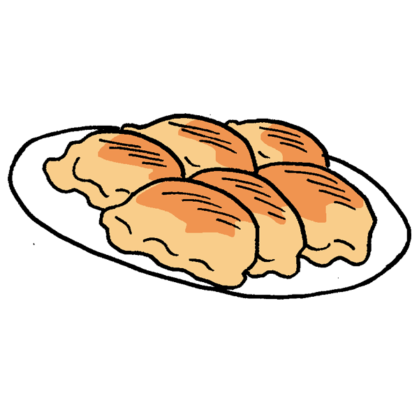 100以上 餃子 イラスト 餃子 イラスト 白黒