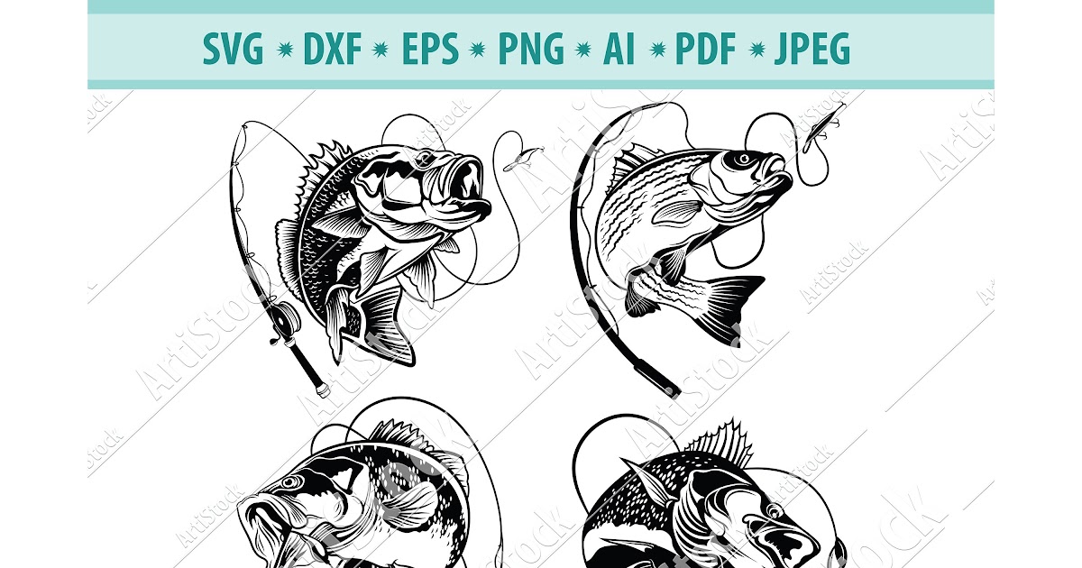 Download Fishing Pole Bending Over Svg Free - Bent Silhouette ...