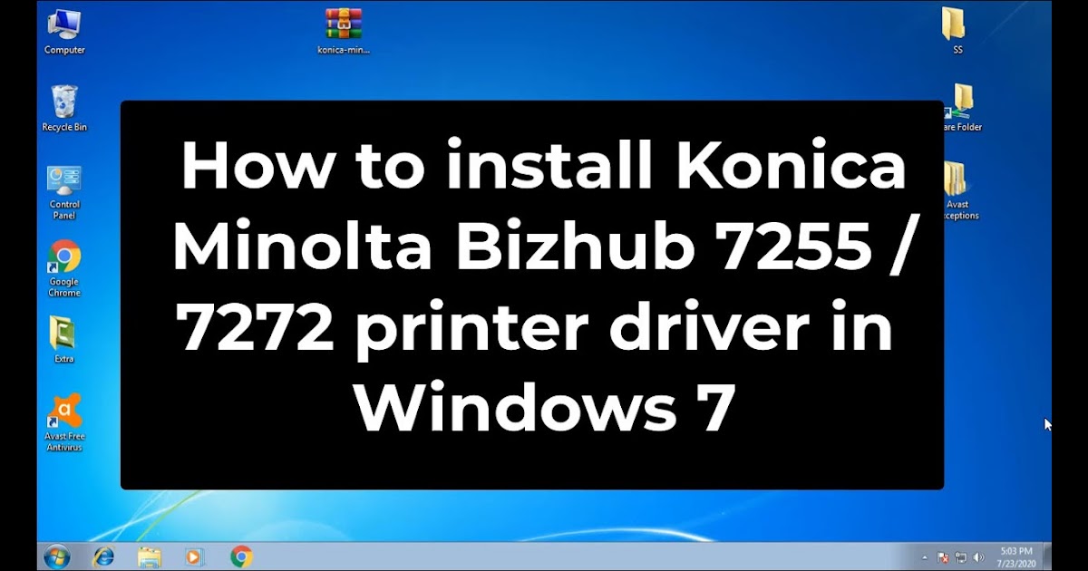 Bizhub C258 Driver / Konica Minolta Bizhub 25e User Manual ...