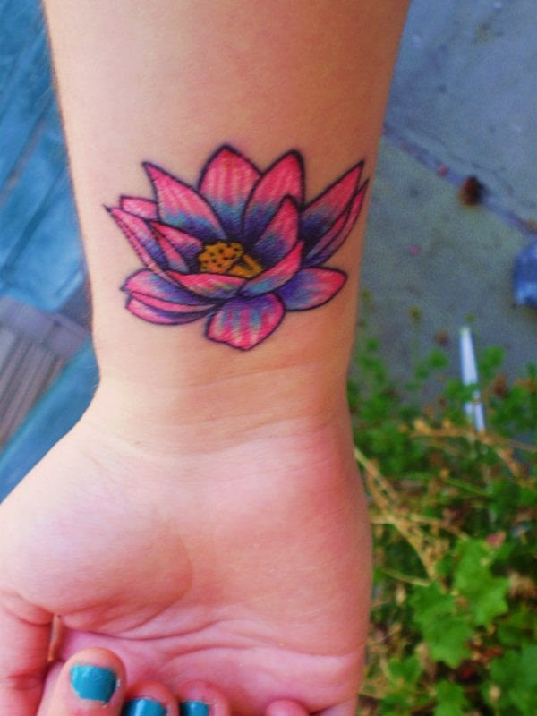 Famous Concept 34+ Small Lotus Flower Tattoo Color