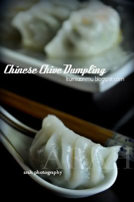 Arah: Chinese Chive Dumpling