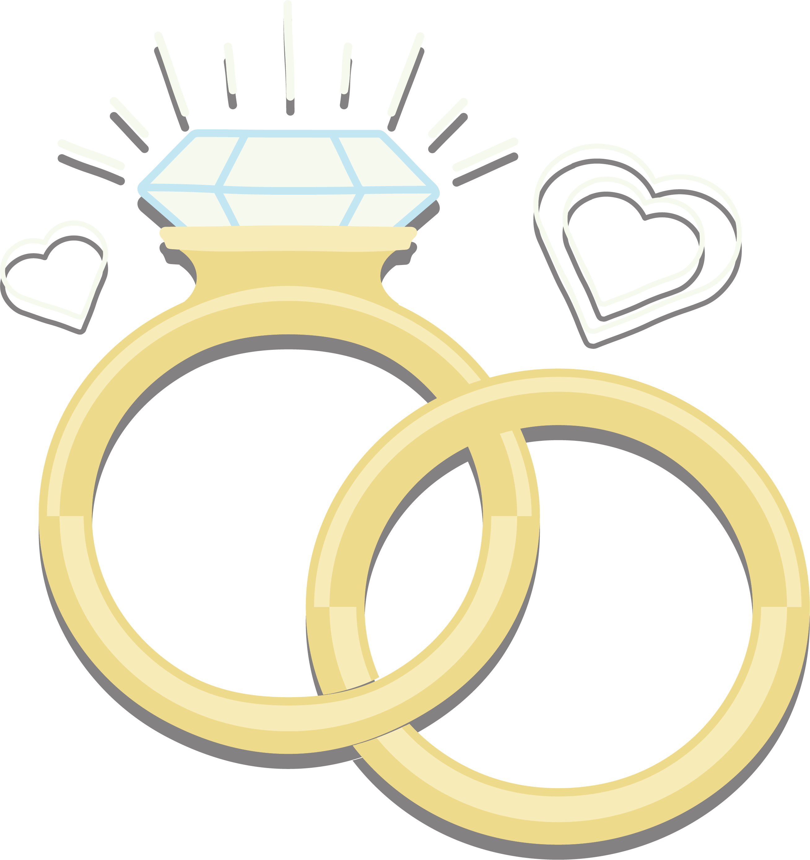 View Clipart Vector  Wedding  Ring  Png Images wedding 