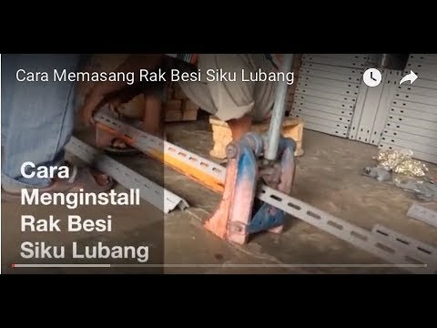 Konsep 53 Cara  Pasang Rak Besi  Siku  Lubang 