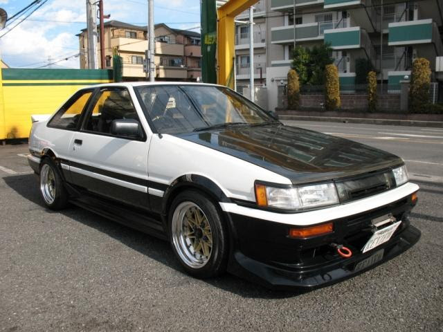 ロイヤリティフリー Ae86 レビン さかななみ
