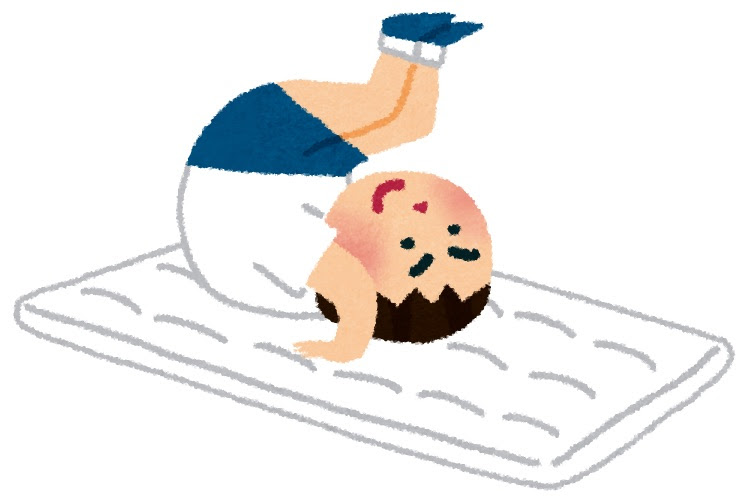 動物の画像について ベストマット 前転 イラスト