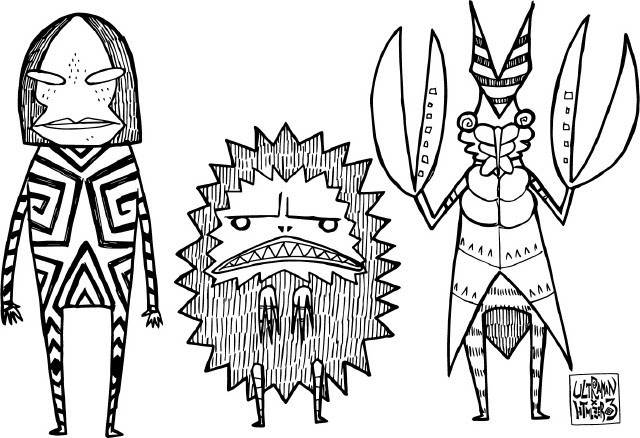 50 ピグモン ウルトラマン 怪獣 イラスト アニメ画像