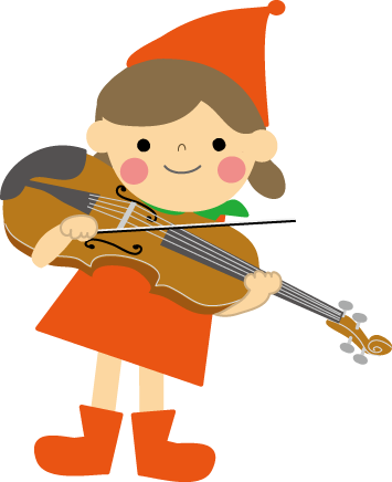ベスト バイオリン イラスト 無料 イラスト