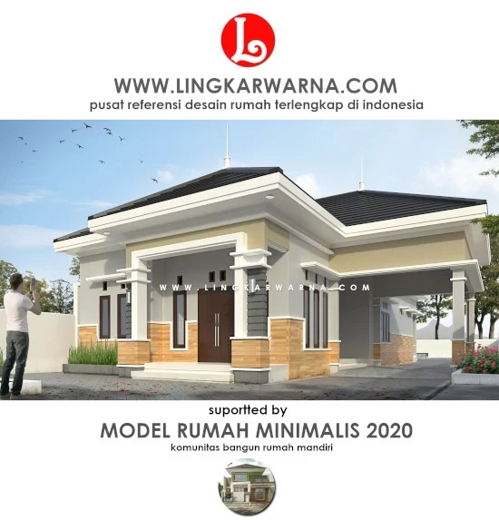 Model Rumah  Leter  L  Pintu Samping Model Rumah  L  Model 