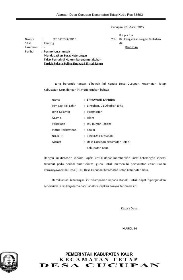 Contoh Surat Kuasa Dari Kepala Sekolah Kepada Bendahara 