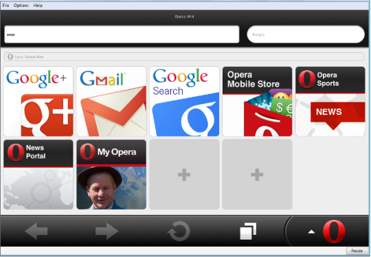 Opera mini is a really good software that also allows synchronizing. Opera Mini Pc Download And Install Windows