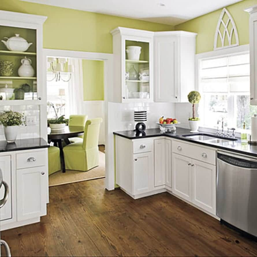 Desain Dapur  Cantik  Warna Pink Rumah XY