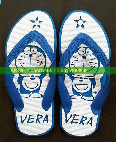 55+ Info Populer Sandal Ukir Gambar Doraemon