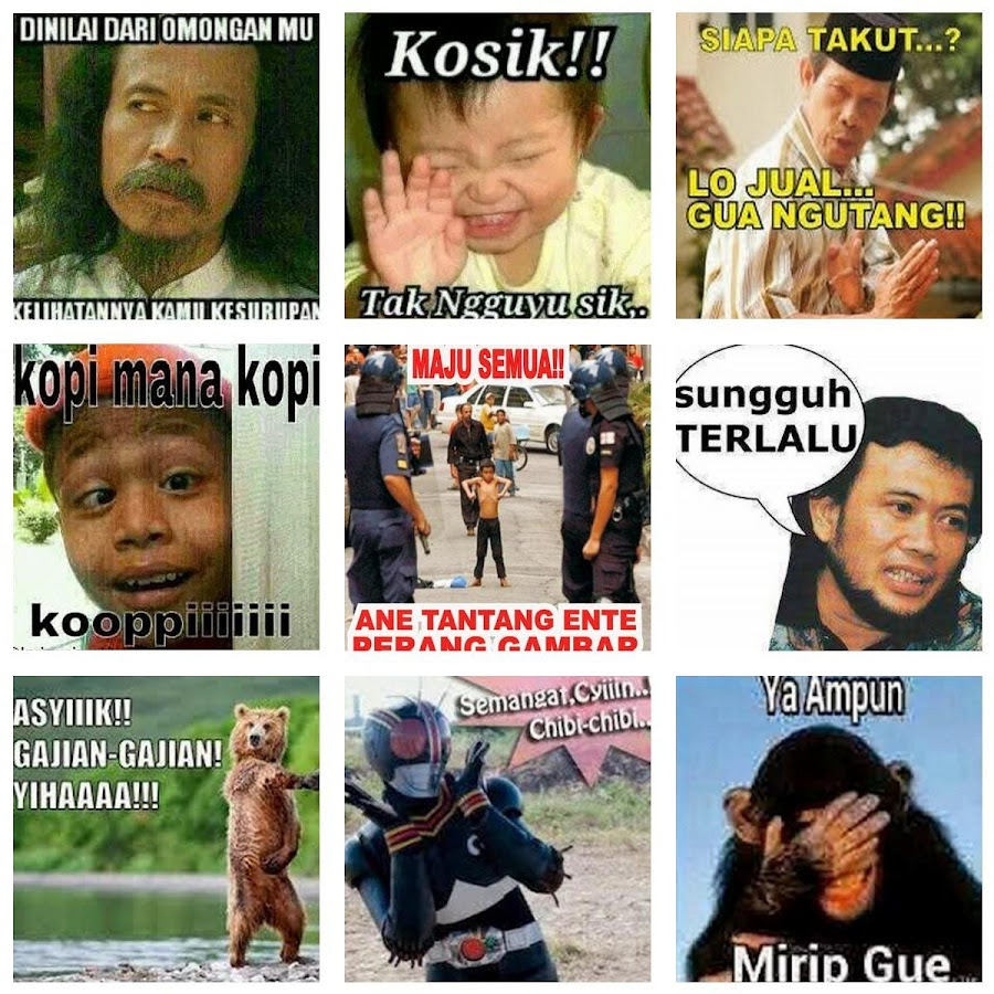 Kumpulan Meme Lucu Perang Gambar Bahasa Jawa Kumpulan Gambar DP BBM