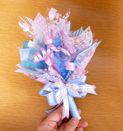 ベスト50 リボン 花束 作り方 最高の花の画像