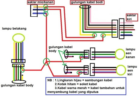 Cara Pasang Saklar Lampu Untuk Motor Baru