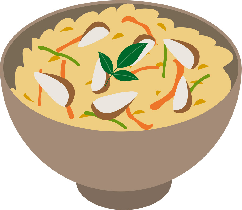 無料印刷可能炊き込み ご飯 イラスト アニメ画像