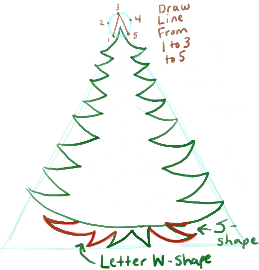 How To Draw A Christmas Tree Step By Step - How to Draw a Christmas