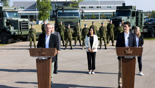 NATO Secretary General wraps up visit to Canada