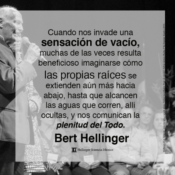 sensación de vacío hellinger