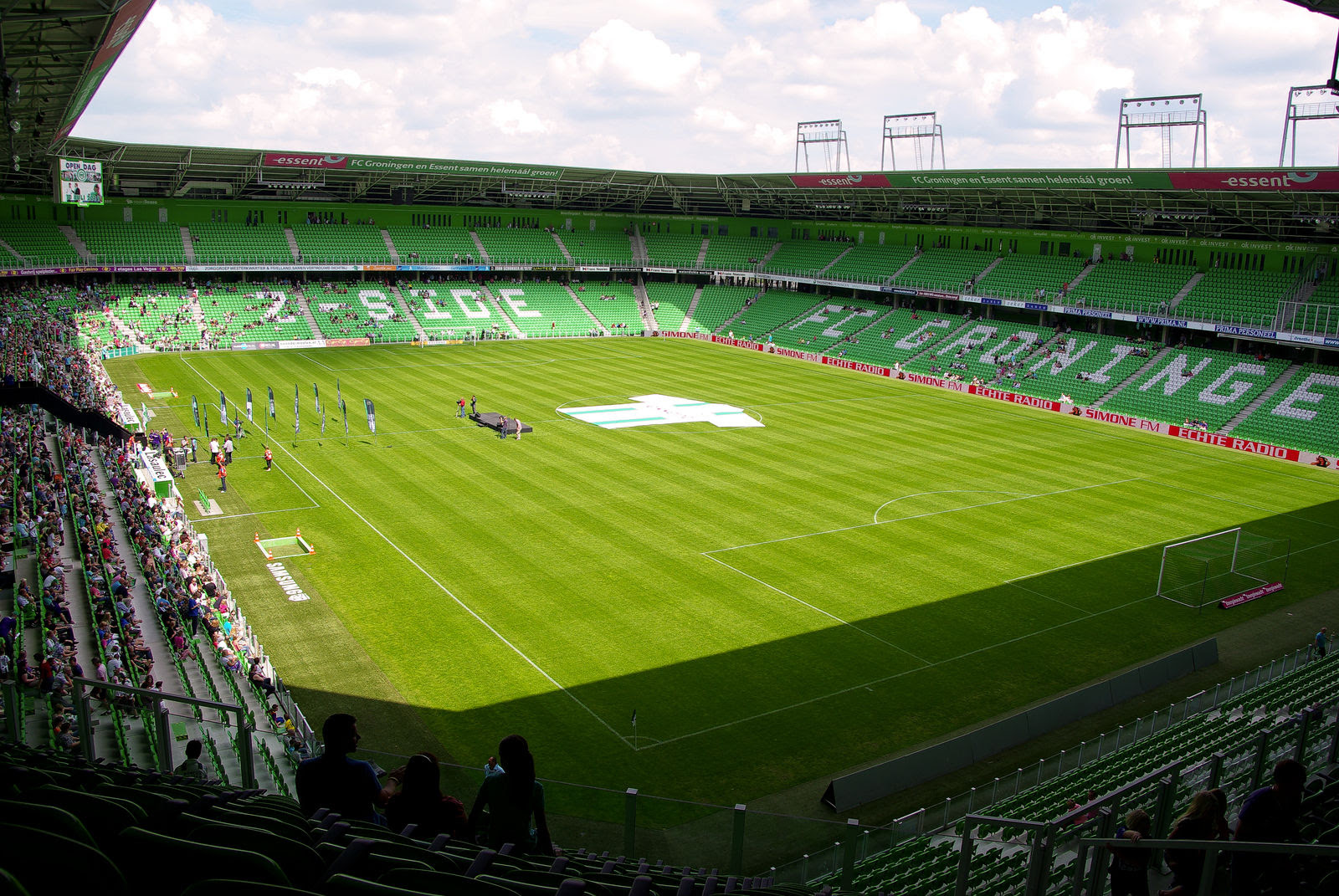 Alle infos zum stadion von fc groningen. Hitachi Stadion Euroborg Stadiumdb Com