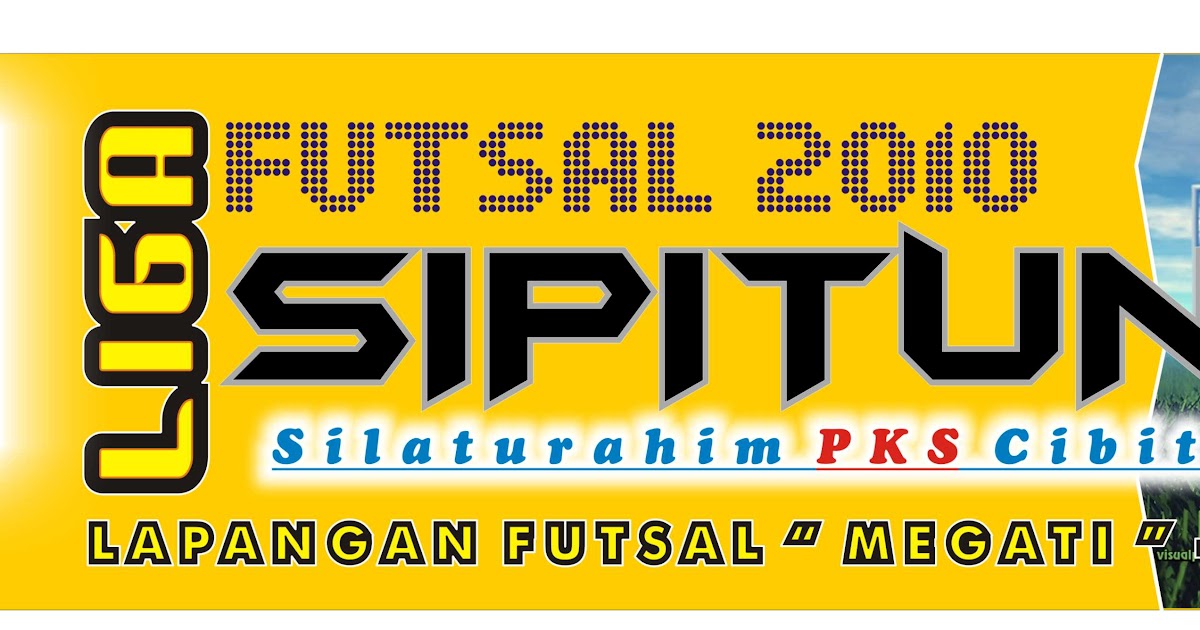 25 Desain  Spanduk  Futsal Cdr