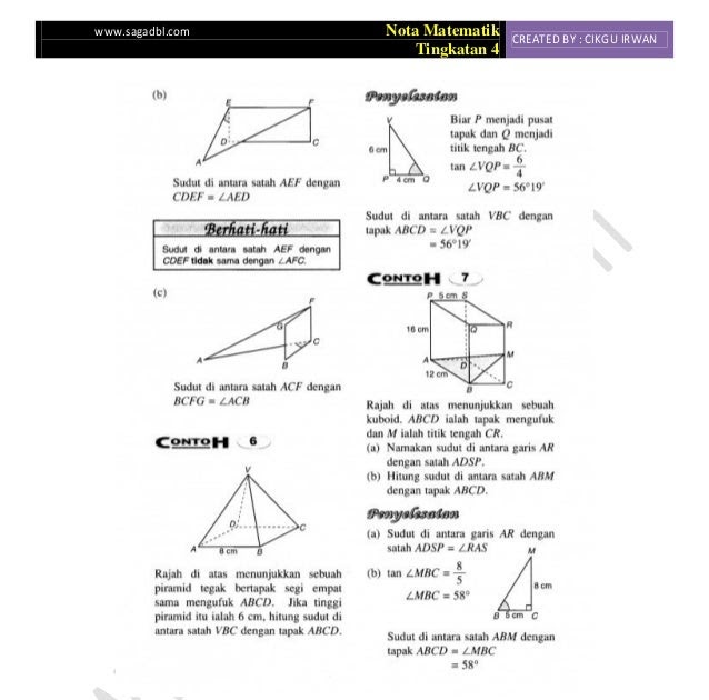 Soalan Latihan Penaakulan Matematik Tingkatan 4 - Contoh Club