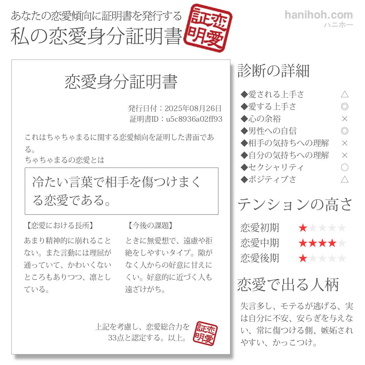 私のことを好きな人 診断 最高のイラストと図面