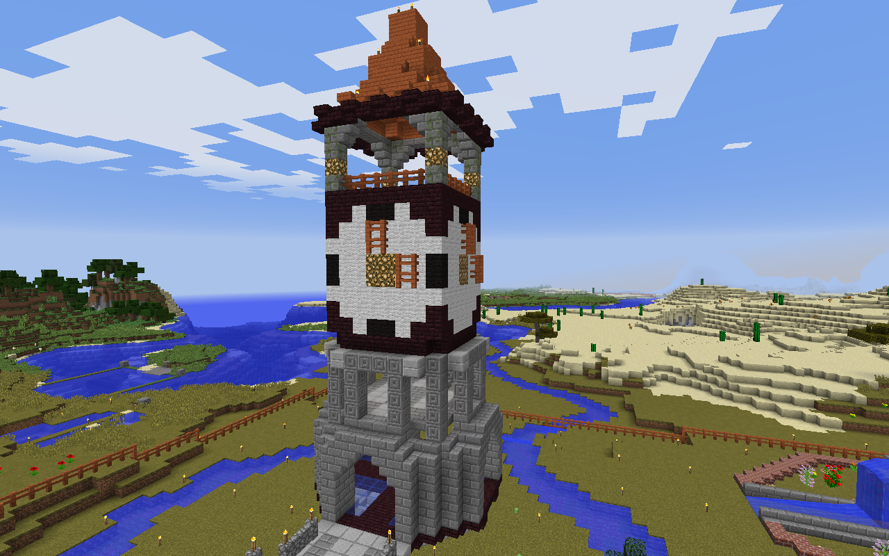 最高のマインクラフト 上マイクラ 鐘 建築
