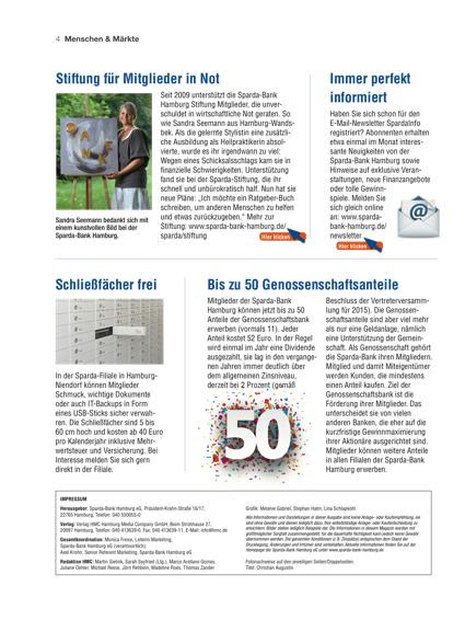 Ob am computer, mit dem smartphone oder einem tablet: Sparda Bank Hh Ausgabe 4 2016