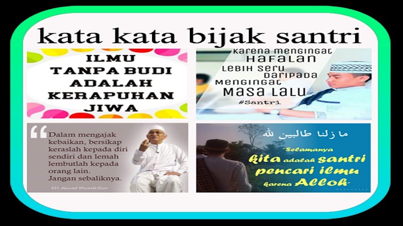 Populer Kata Kata Inspirasi Anak Santri