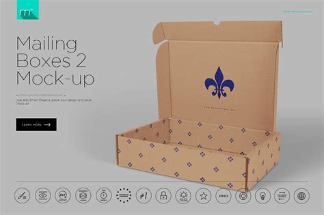 Download Mailer Box Mockup - Free Download Mockup