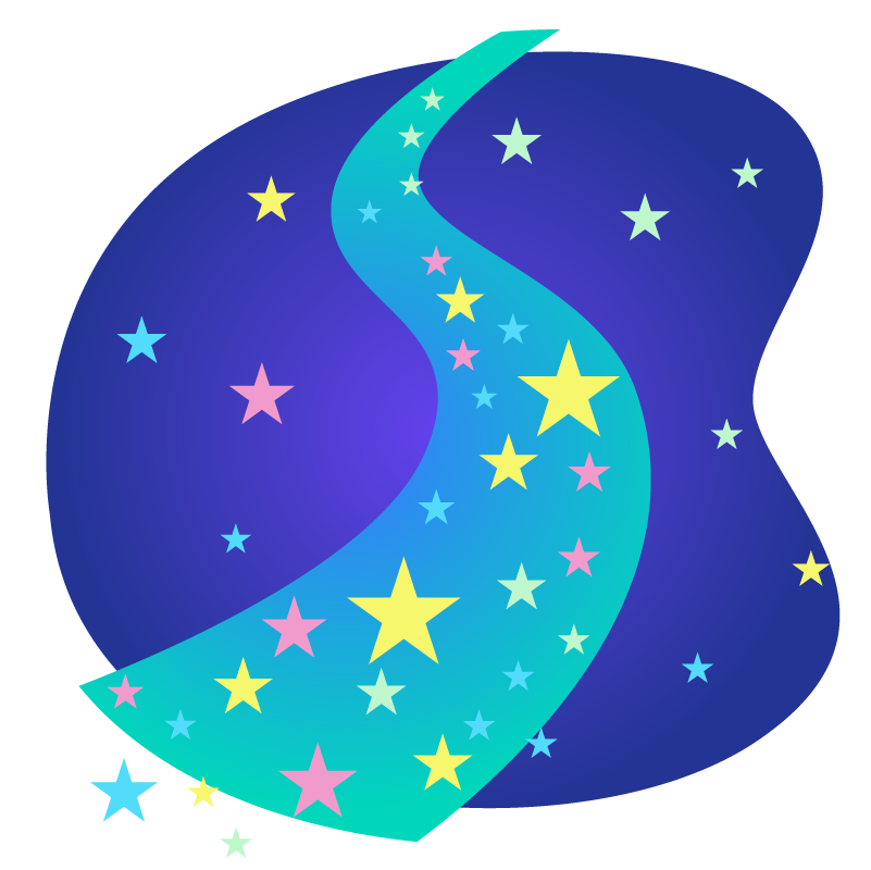 すべての動物の画像 新着天の川 イラスト 簡単