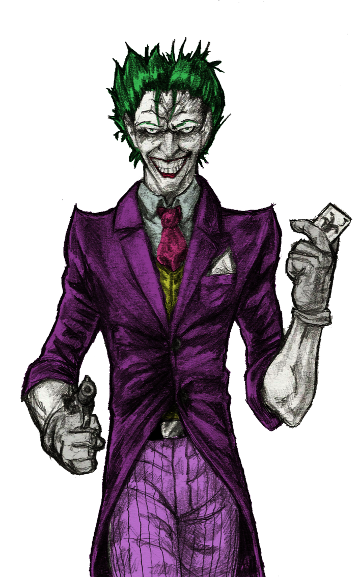 Gambar Joker Hitam Putih Keren